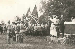 Polish Army Flag Blessing